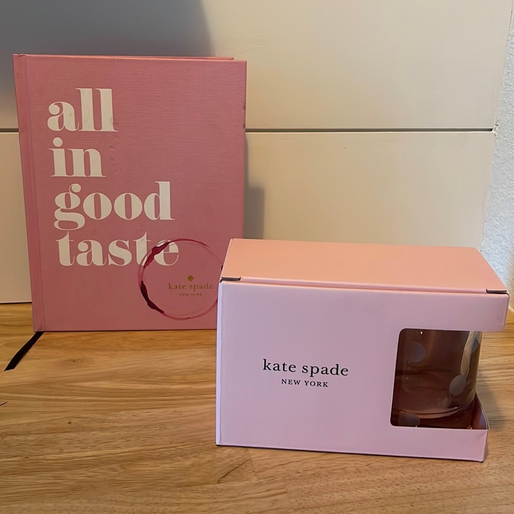 Kate Spade ♠️ Whisky 🥃 glassware